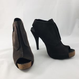 Luxe Pedro Garcia Suede Booties - Brand New!